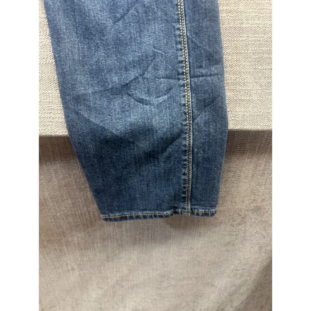 Wrangler Jeans Men 32x30 Blue Denim Medium Wash Regular Fit Stretch Straight Leg